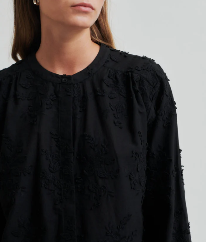 SECOND FEMALE CAVAN SHIRT BLACK