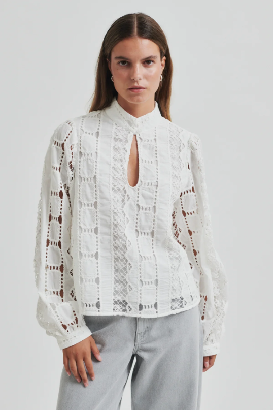 SECOND FEMALE MILINA BLOUSE COCONUT MILK
