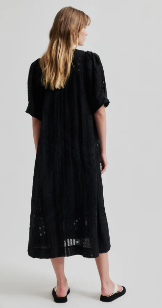 SECOND FEMALE NETE DRESS BLACK