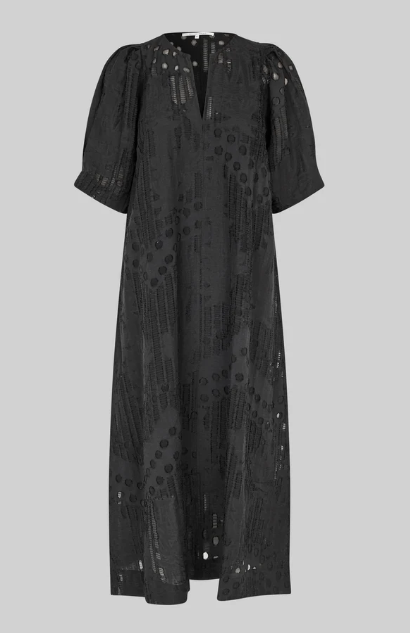 SECOND FEMALE NETE DRESS BLACK