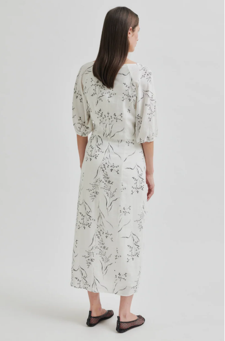 SECOND FEMALE ELINE PRINTED LONGLINE DRESS