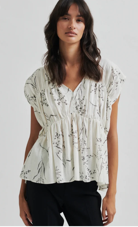 SECOND FEMALE ELINE PRINTED TOP