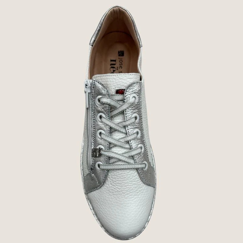 JOSE SAENZ PISO IRENE SNEAKERS- SILVER