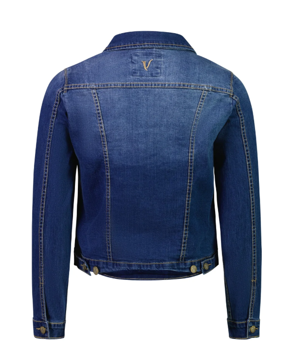 VASSALLI DENIM JACKET BLUE WASH