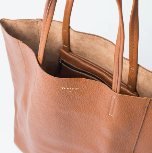 VESTIRSI JILLIAN TAN TOTE BAG