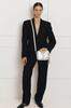 VESTIRSI VANESSA SILVER CROSSBODY BAG