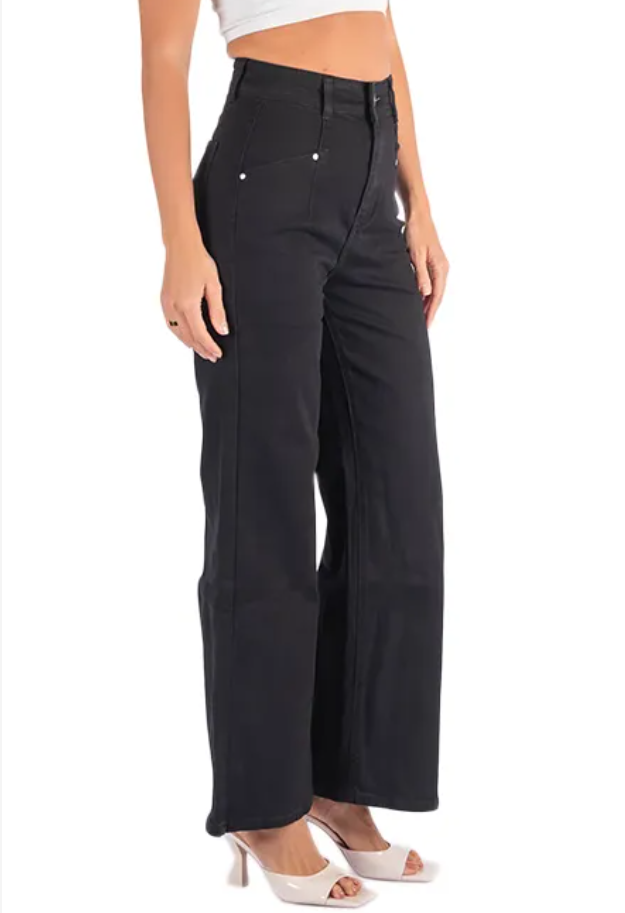 WAKEE SLICE POCKET JEAN BLACK