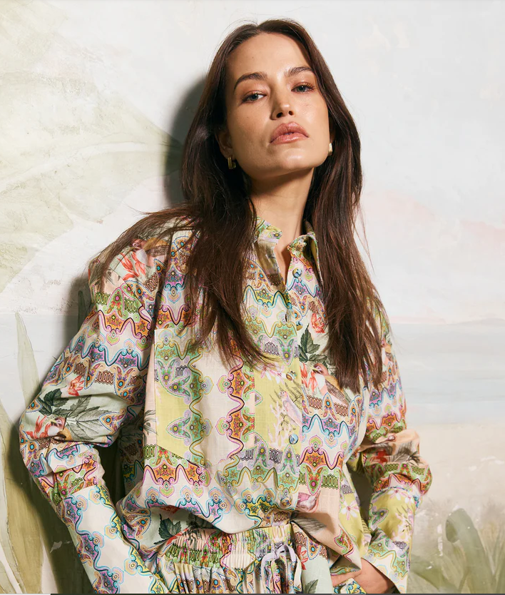 WALNUT RITZ  THE AVIARY SHIRT