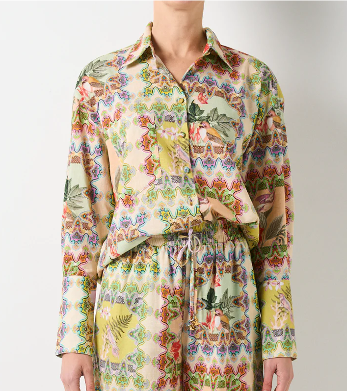 WALNUT RITZ  THE AVIARY SHIRT