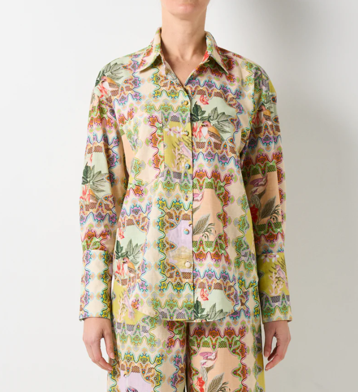 WALNUT RITZ  THE AVIARY SHIRT