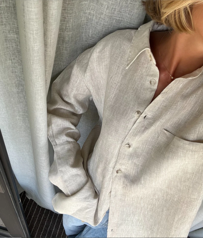 WALNUT RITZ SHIRT OATMEAL