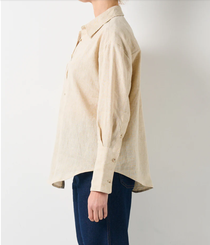 WALNUT RITZ SHIRT OATMEAL