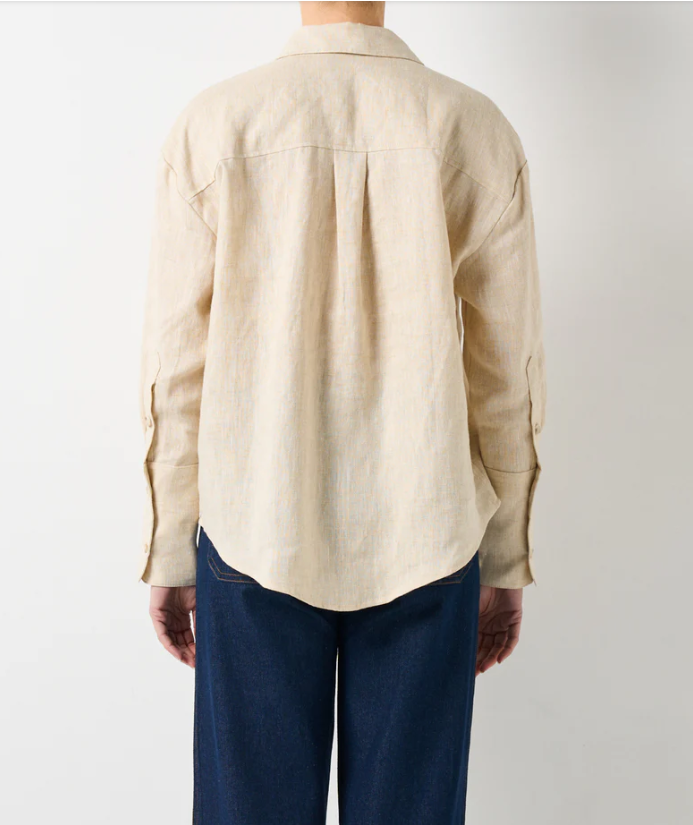 WALNUT RITZ SHIRT OATMEAL