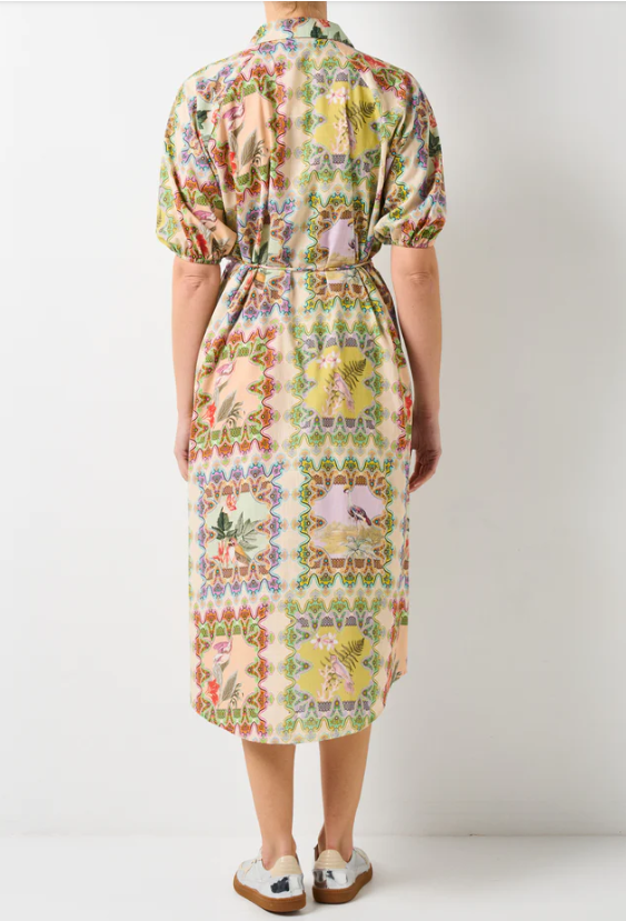 WALNUT RITZ THE AVIARY TOULOUSE DRESS