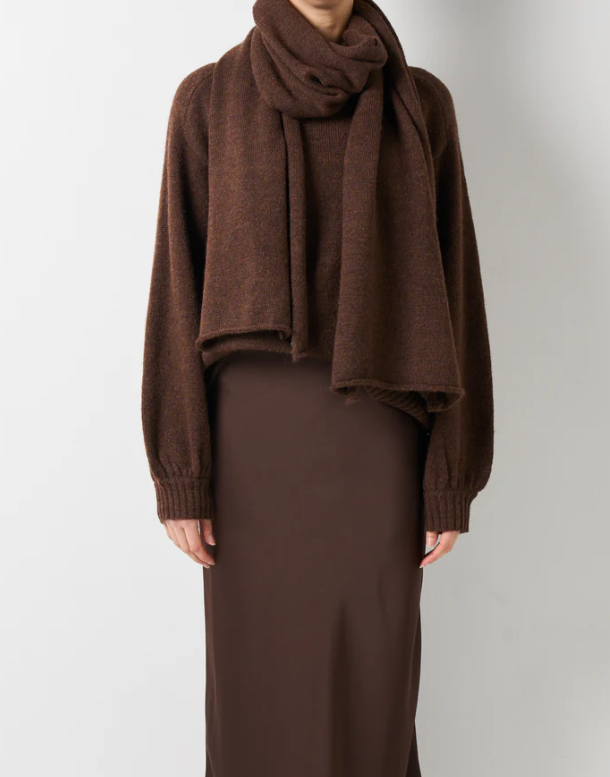 WALNUT OTTAWA JUMPER CHOCOLATE