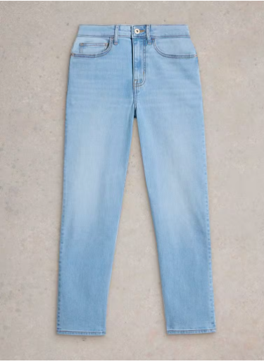 WHITE STUFF BLAKE STRAIGHT CROP DENIM