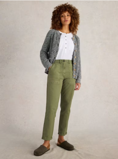 WHITE STUFF TWISTER CHINO TROUSERS