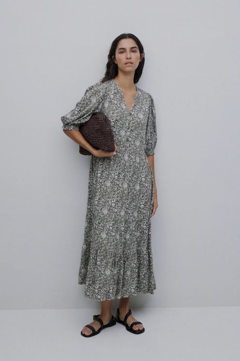 YERSE FLOWERS DRESS