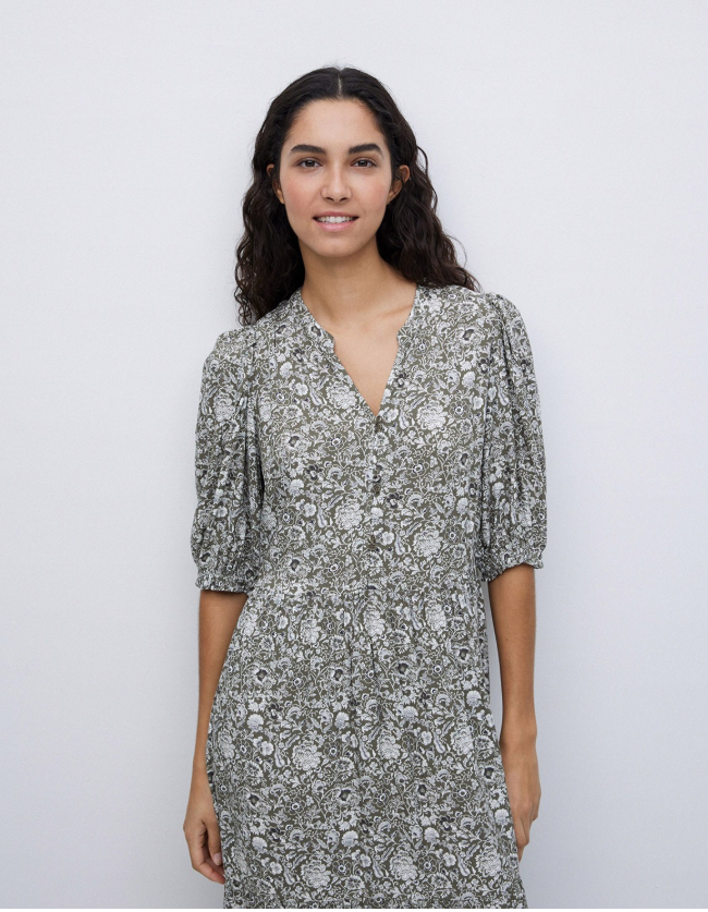 YERSE FLOWERS DRESS
