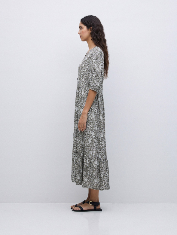 YERSE FLOWERS DRESS