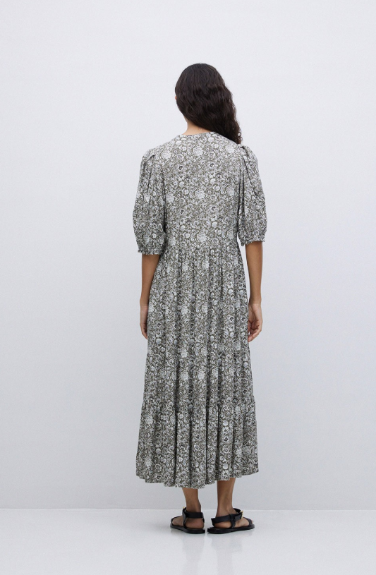 YERSE FLOWERS DRESS
