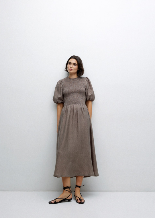 YERSE DRESS KAKI