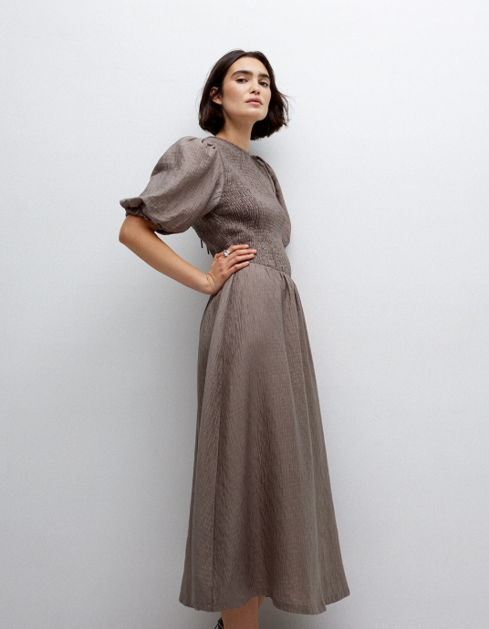 YERSE DRESS KAKI