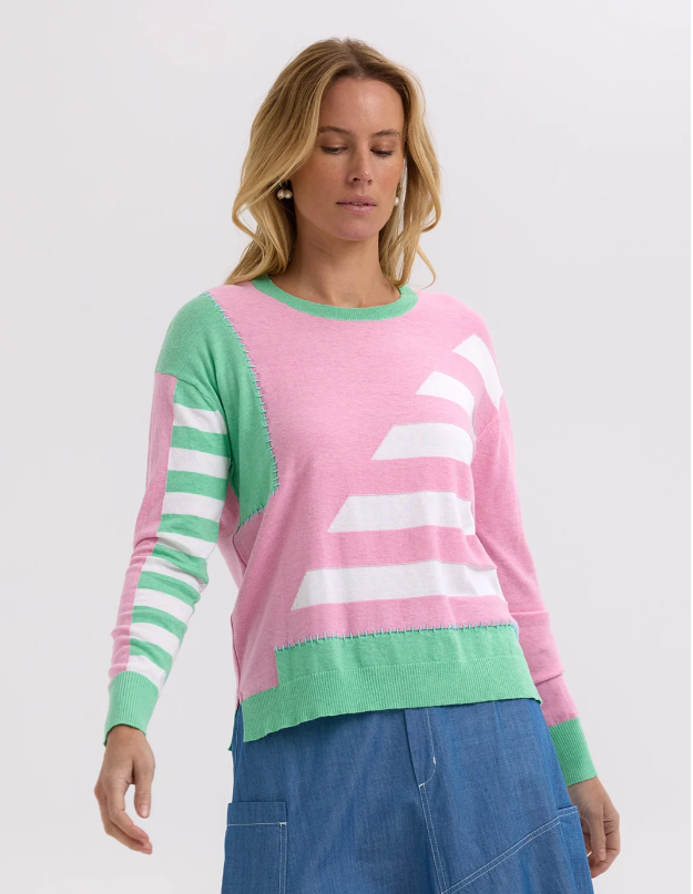 ZAKET & PLOVER INSTARSIA JUMPER FONDANT