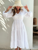 BYPIAS CHARLY LINEN DRESS