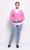 FOIL TOP BIRD JUMPER THRIFT PINK
