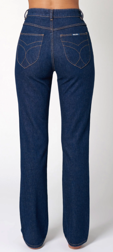 ROLLA ORIGINAL STRAIGHT LONG DENIM JEANS