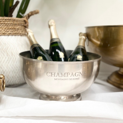 IVORY HOUSE KNOX CHAMPERS ROUND PEWTER